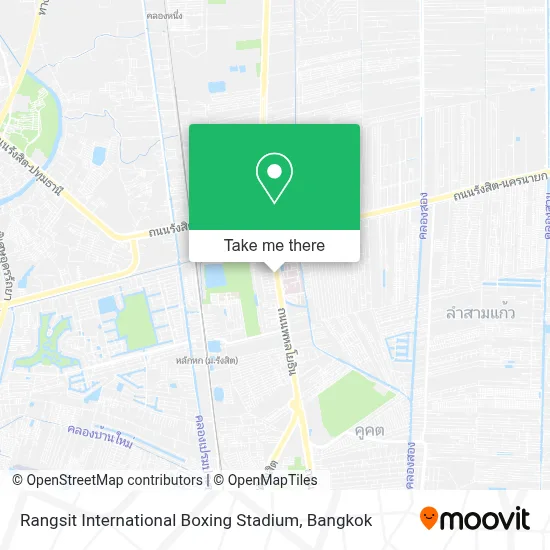 Rangsit International Boxing Stadium map