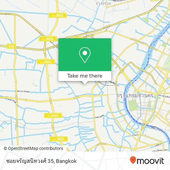 ซอยจรัญสนิทวงศ์ 35 map