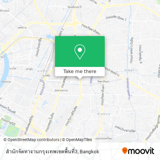 สำนักจัดหางานกรุงเทพเขตพื้นที่3 map