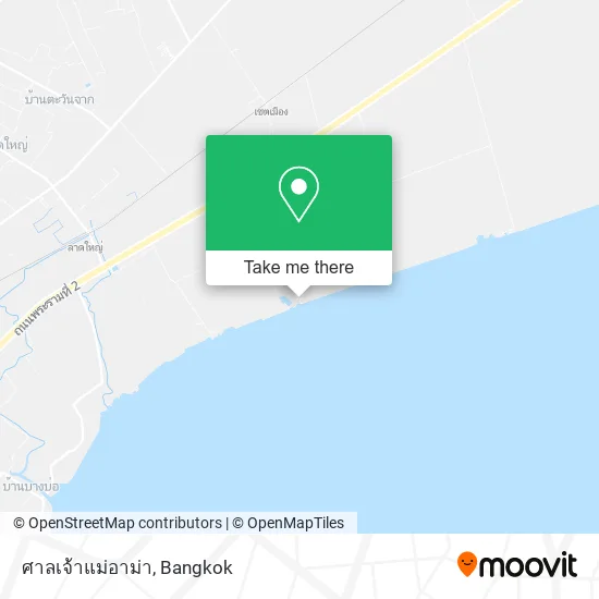 ศาลเจ้าแม่อาม่า map