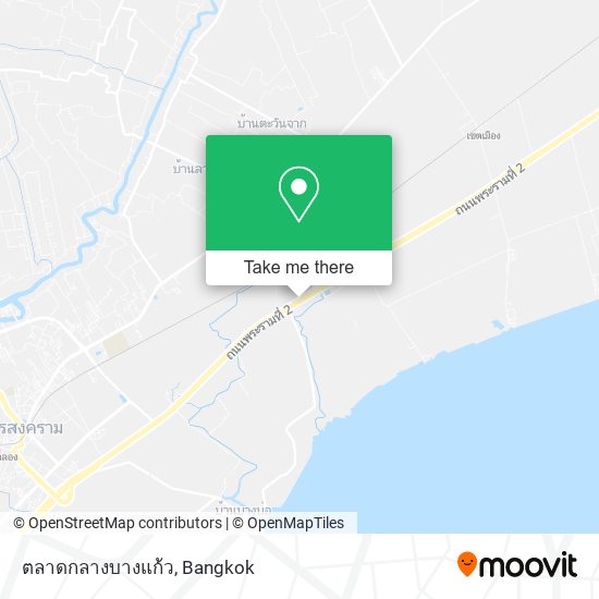 ตลาดกลางบางแก้ว map