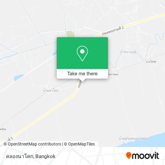 คลองนาโคก map