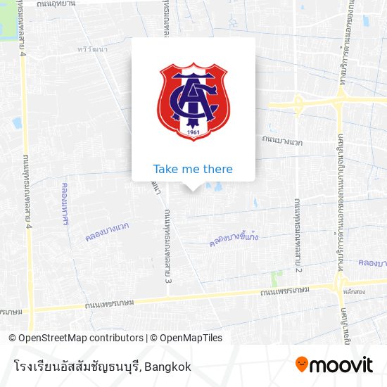 โรงเรียนอัสสัมชัญธนบุรี map