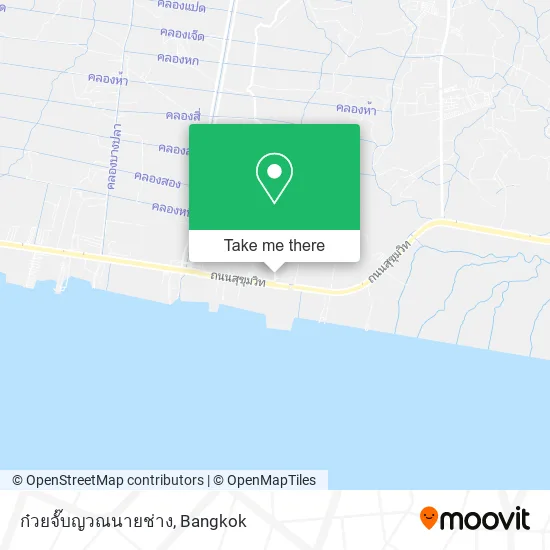 ก๋วยจั๊บญวณนายช่าง map