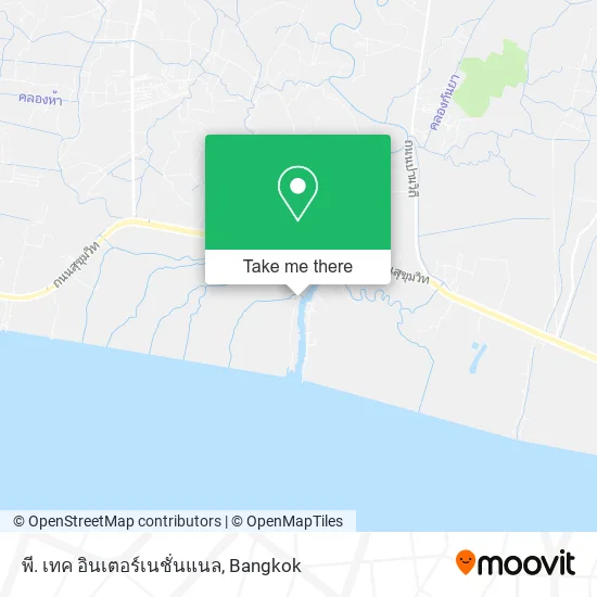 พี. เทค อินเตอร์เนชั่นแนล map