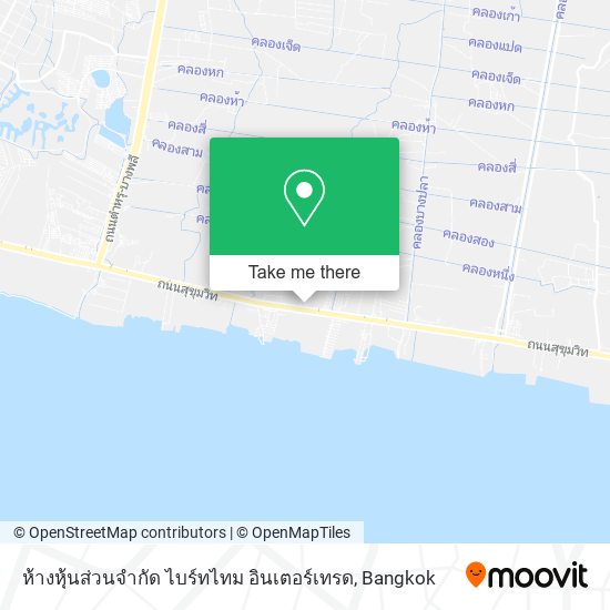 ห้างหุ้นส่วนจํากัด ไบร์ทไทม อินเตอร์เทรด map