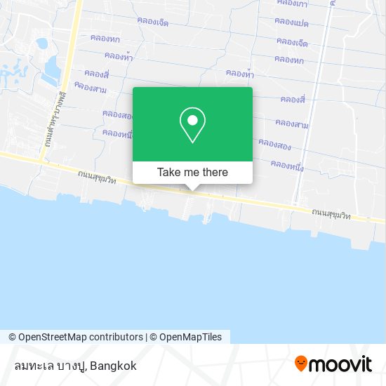ลมทะเล บางปู map
