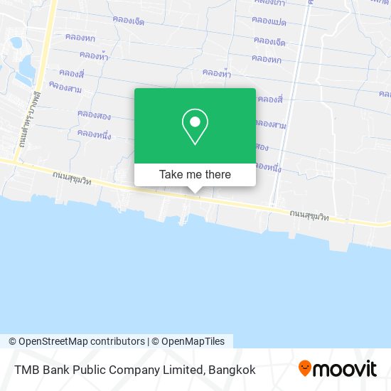 TMB Bank Public Company Limited map