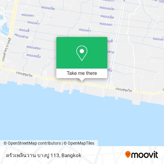 ครัวเพลินวาน บางปู 113 map