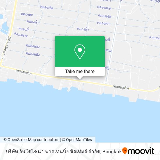 บริษัท อินโดไชน่า ฟาสเทนนิ่ง ซิสเท็มส์ จํากัด map