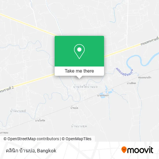คลินิก บ้านบ่อ map