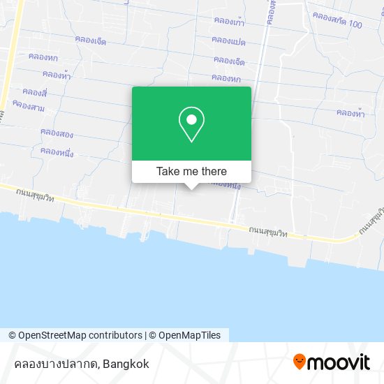คลองบางปลากด map