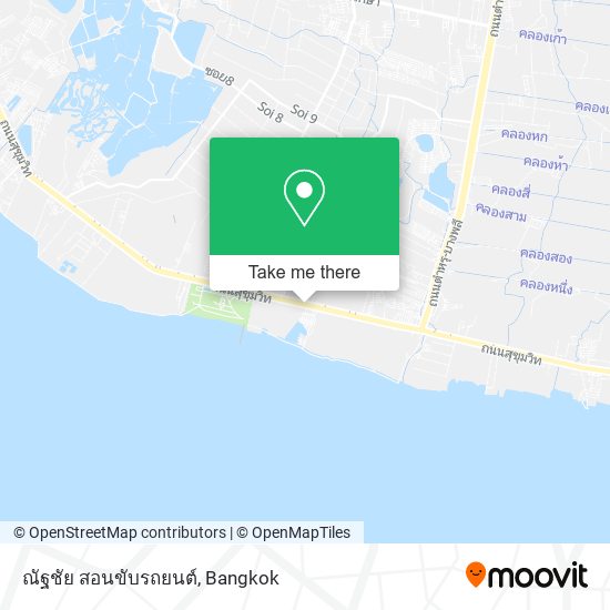 ณัฐชัย สอนขับรถยนต์ map