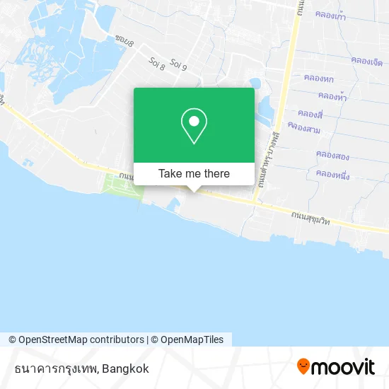 ธนาคารกรุงเทพ map