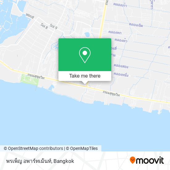 พรเพ็ญ อพาร์ทเม้นท์ map
