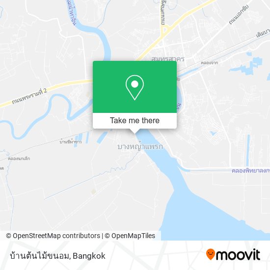 บ้านต้นไม้ขนอม map