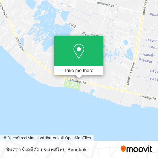 ซันสตาร์ เคมีคัล ประเทศไทย map