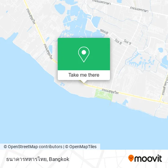 ธนาคารทหารไทย map
