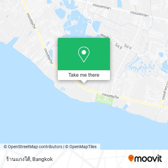 ร้านแกงใต้ map