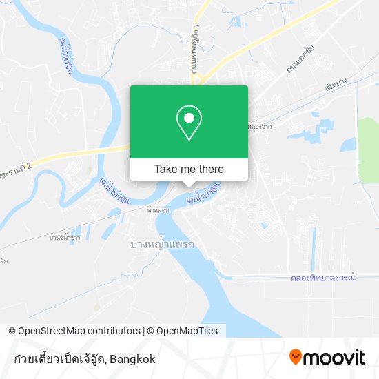 ก๋วยเตี๋ยวเป็ดเจ้อู๊ด map