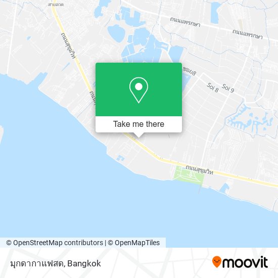 มุกดากาแฟสด map