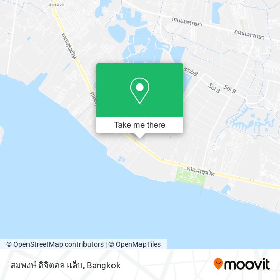 สมพงษ์ ดิจิตอล แล็บ map