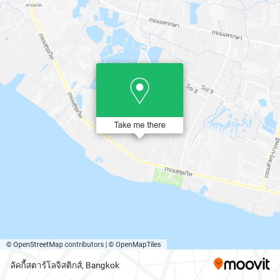 ลัคกี้สตาร์โลจิสติกส์ map