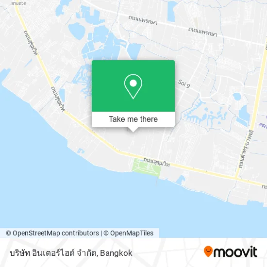 บริษัท อินเตอร์ไฮด์ จํากัด map