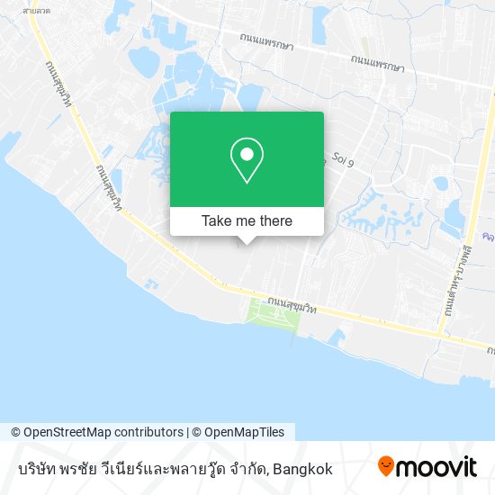 บริษัท พรชัย วีเนียร์และพลายวู๊ด จํากัด map