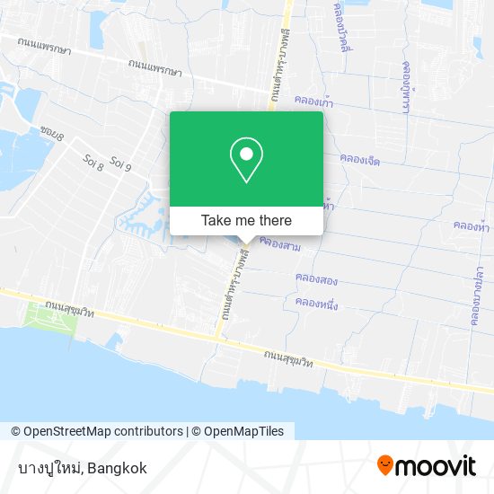 บางปูใหม่ map