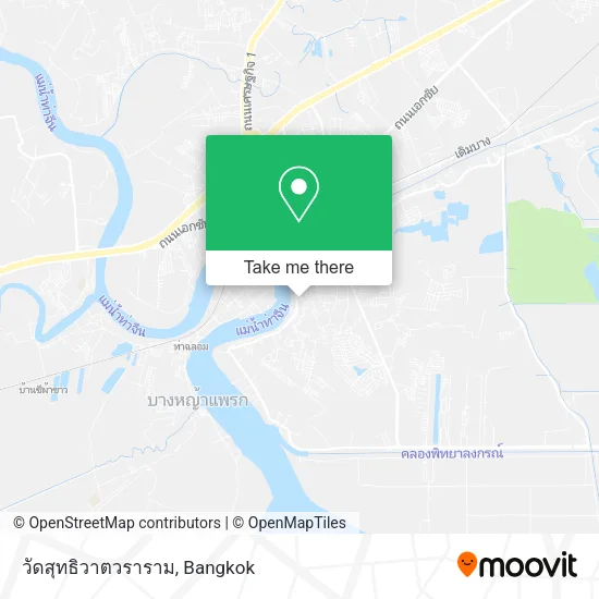 วัดสุทธิวาตวราราม map