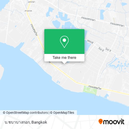 บ.ชบาบางกอก map