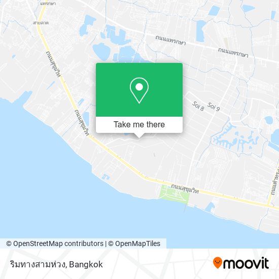ริมทางสามห่วง map