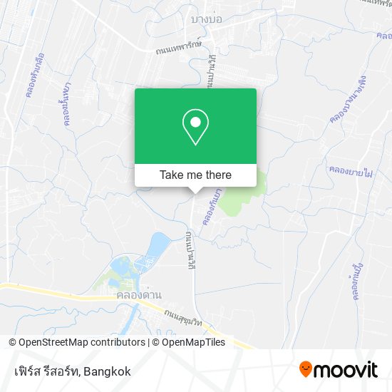 เฟิร์ส รีสอร์ท map