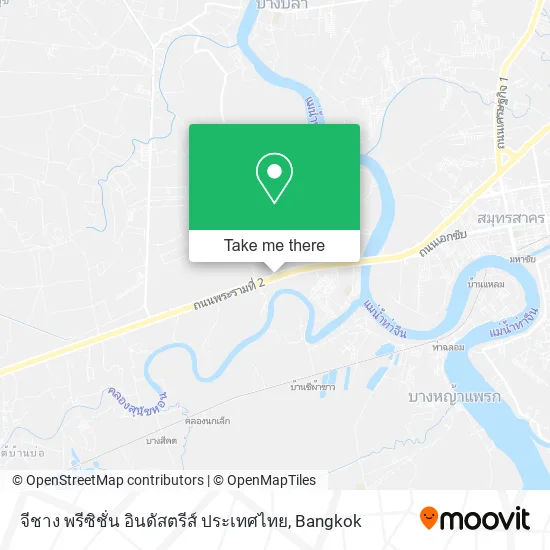 จีชาง พรีซิชั่น อินดัสตรีส์ ประเทศไทย map