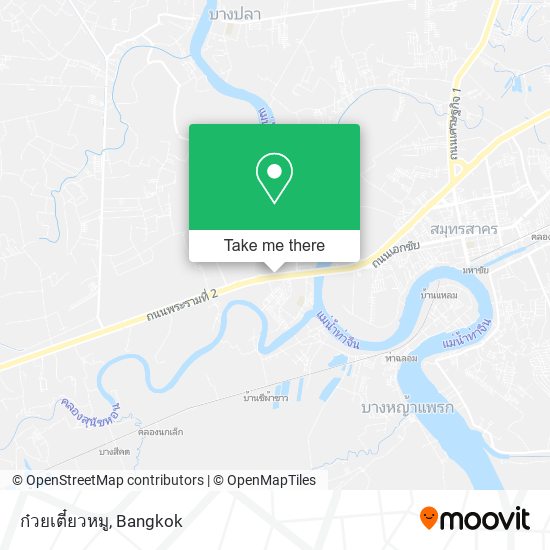 ก๋วยเตี๋ยวหมู map