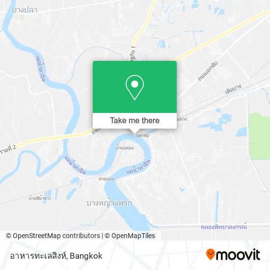 อาหารทะเลสิงห์ map