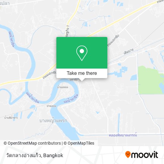 วัดกลางอ่างแก้ว map