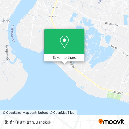 ส้มตําโนนสะอาด map