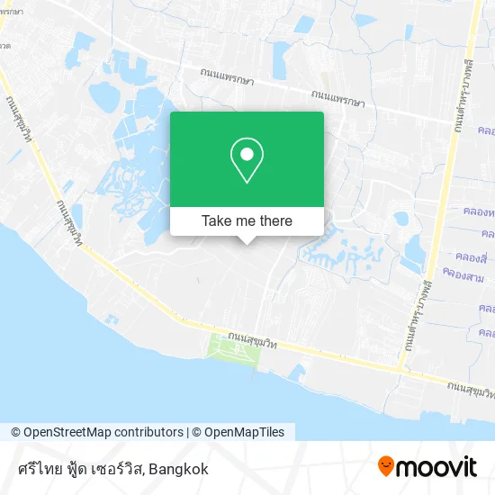 ศรีไทย ฟู้ด เซอร์วิส map
