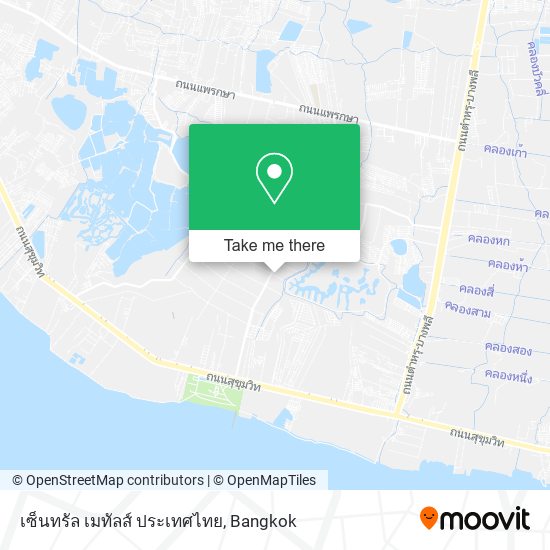 เซ็นทรัล เมทัลส์ ประเทศไทย map