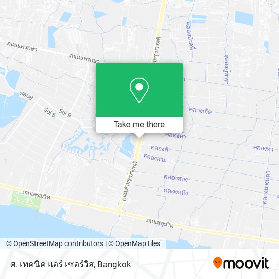 ศ. เทคนิค แอร์ เซอร์วิส map