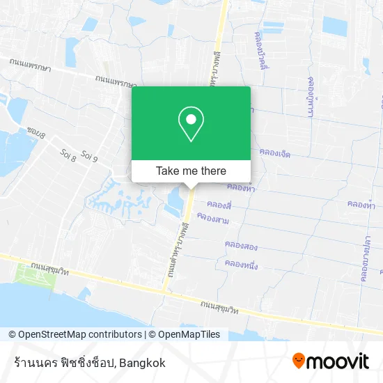 ร้านนคร ฟิชชิ่งช็อป map
