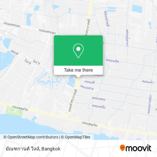 มัณฑกานต์ วิลล์ map