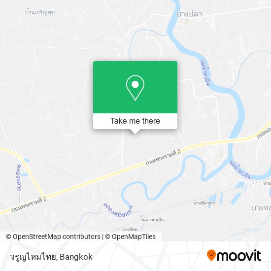 จรูญไหมไทย map