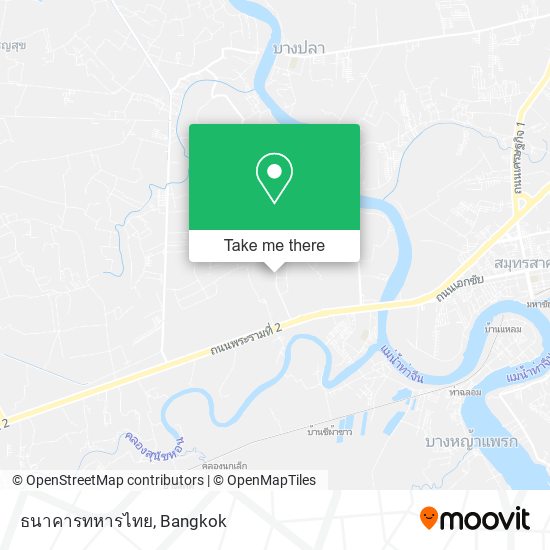 ธนาคารทหารไทย map
