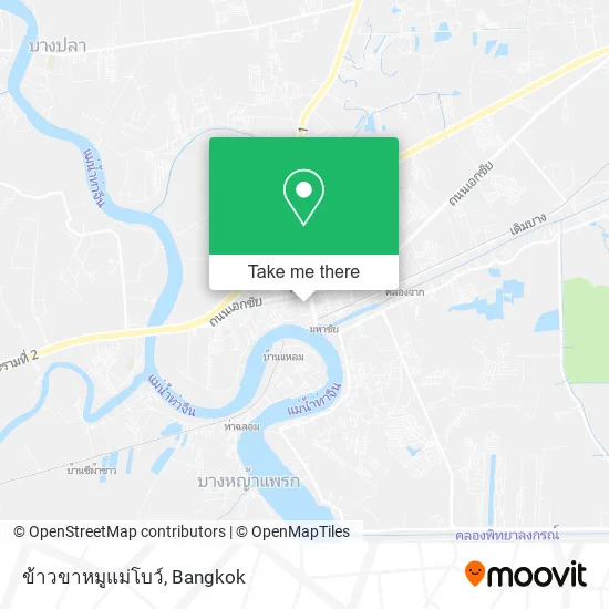 ข้าวขาหมูแม่โบว์ map