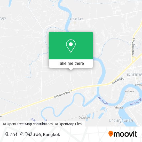 ที. อาร์. ซี. โพลี่แพค map