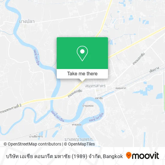 บริษัท เอเชีย คอนกรีต มหาชัย (1989) จํากัด map