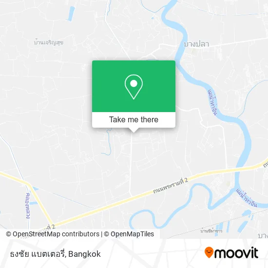 ธงชัย แบตเตอรี่ map